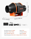 Fixer Craft Inline Duct Ventilation Fan