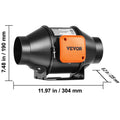 Fixer Craft Inline Duct Ventilation Fan